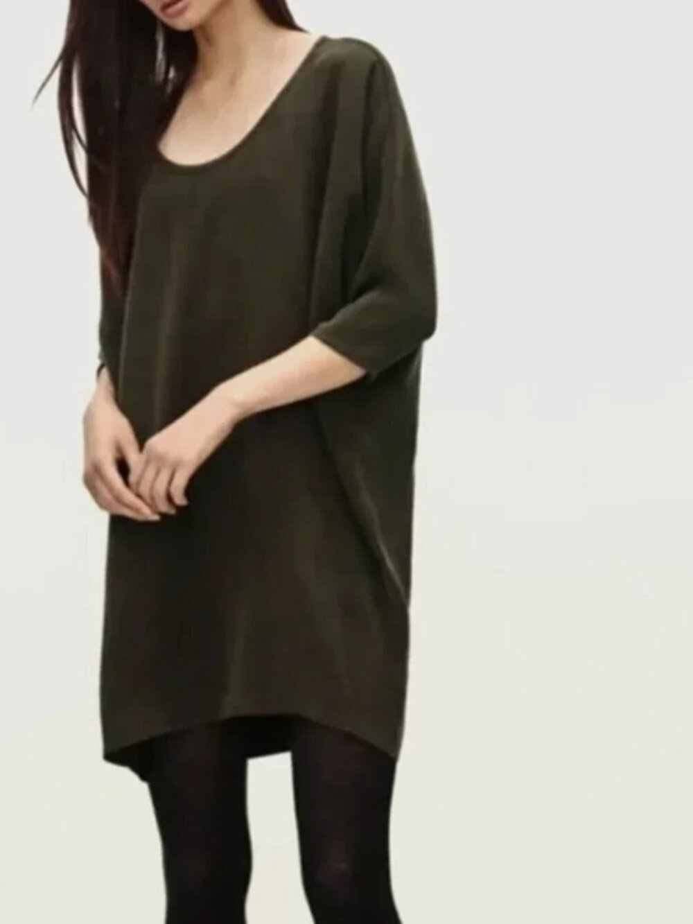 Aritzia Babaton 100% Silk Wyatt Dress - Small